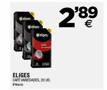 BM Supermercados Eliges café variedades oferta