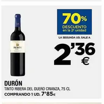Durón tinto ribera del duero crianza