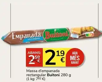 Consum Masa de empanada buitoni oferta