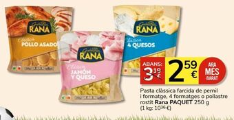 Consum Pasta rana oferta