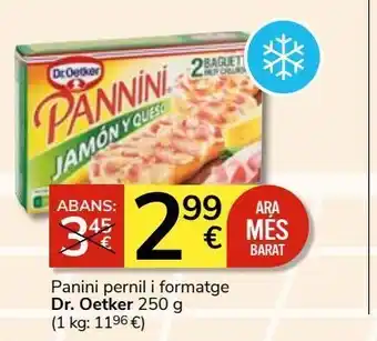 Consum Paninis dr oetker oferta