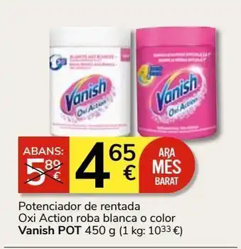 Consum Activador de color vanish oferta