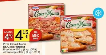 Consum Pizza dr. oetker casa di mama oferta