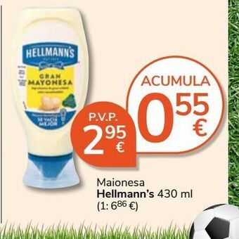 Consum Mayonesa hellmann's oferta