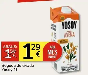 Consum Bebida de avena yosoy oferta