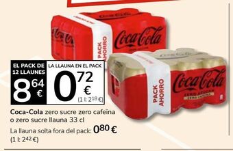 Consum Coca-cola oferta