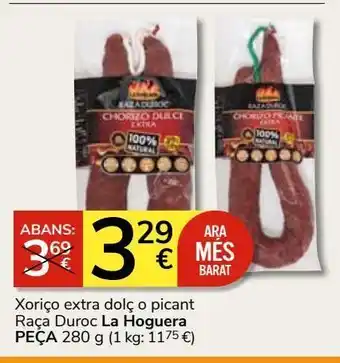 Consum Chorizo extra la hoguera oferta