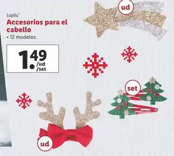 Lidl Accesorios para el pelo oferta