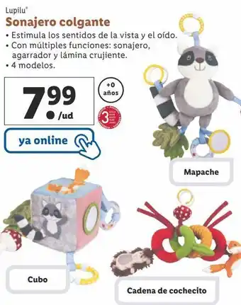 Lidl Sonajero lupilu oferta