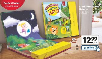 Lidl Libros infantiles oferta