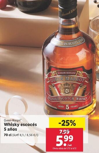 Lidl Whisky escocés oferta
