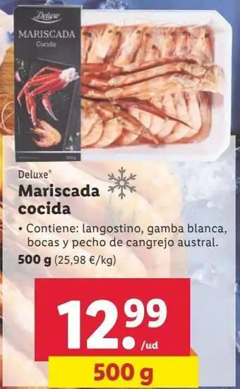 Lidl Mariscada deluxe oferta