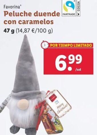 Lidl Peluche favorina oferta