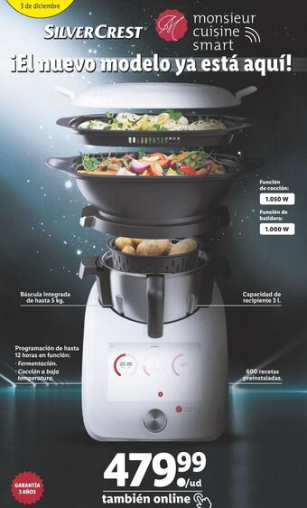Lidl Robot de cocina silvercrest oferta