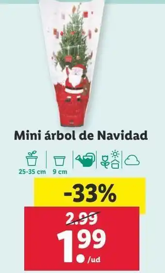 Lidl Árbol de navidad oferta