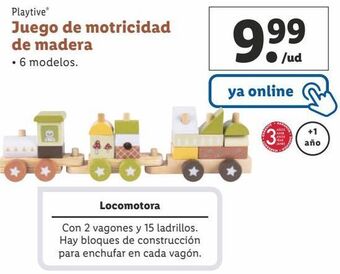 Lidl Juguetes de madera playtive oferta