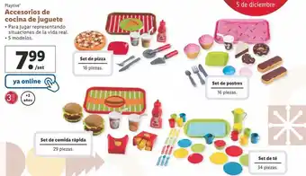 Lidl Cocina de juguete playtive oferta