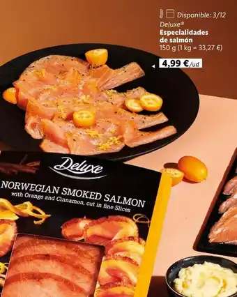 Lidl Salmón deluxe oferta