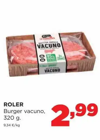 Alimerka Roler burger vacuno oferta