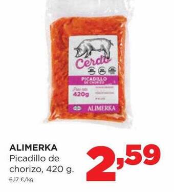 Alimerka Alimerka picadillo de chorizo oferta