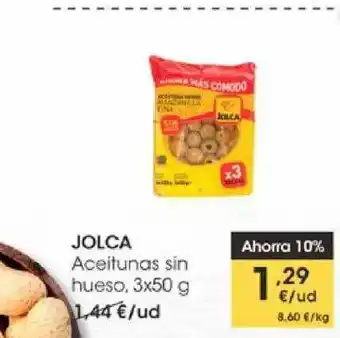 Eroski Jolca Aceitunas Sin Hueso 3 x 50g oferta