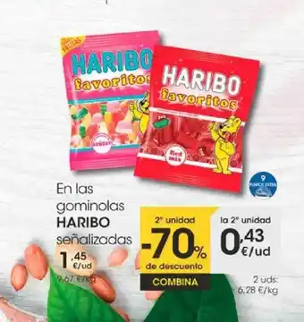 Eroski En Las Gominolas Haribo Señalizadas oferta