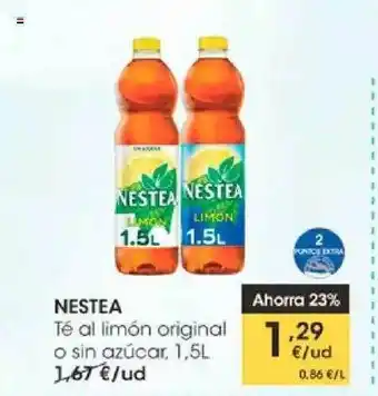 Eroski Nestea Té Al Limón Original O Sin Azúcar 1,5L oferta