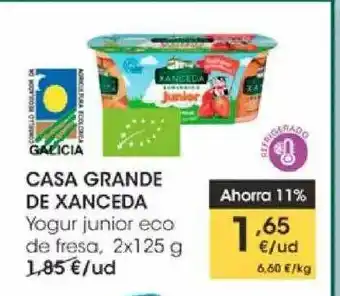 Eroski Casa Grande De Xancede 2 x 125g oferta