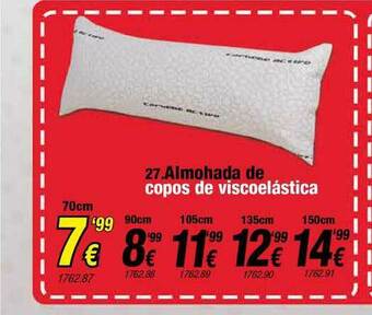 Rapimueble Almohada De Copos De Viscoelástica oferta