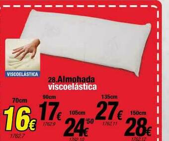 Rapimueble Almohada Viscoelástica oferta