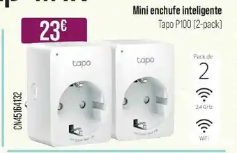 Mini Enchufe Inteligente Tapo P100 (2-Pack)