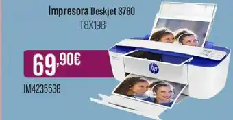 MR Micro HP Impresora Deskjet 3760 T8X19B oferta