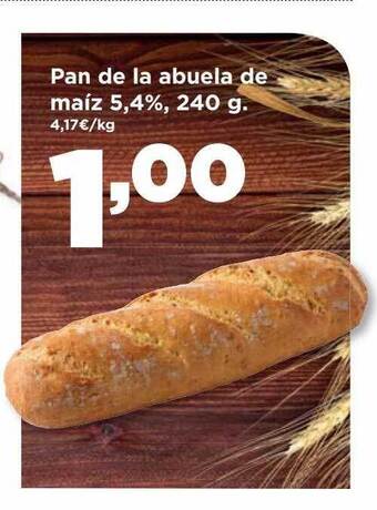 Alimerka Pan de la abuela de maíz oferta