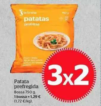 La Sirena Patata Prefregida 750g oferta
