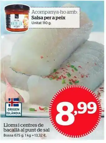 La Sirena Lloms I Centres De Bacallà Al Punt De Sal 675g oferta