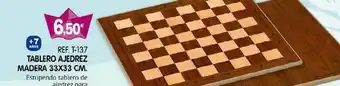Juguetilandia Tablero Ajedrez Madera 33x33 Cm oferta
