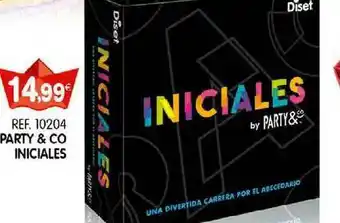 Juguetilandia Party & Co Inciales oferta