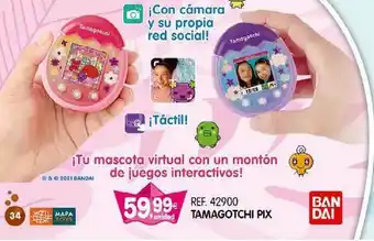 Juguetilandia Tamagotchi Pix oferta
