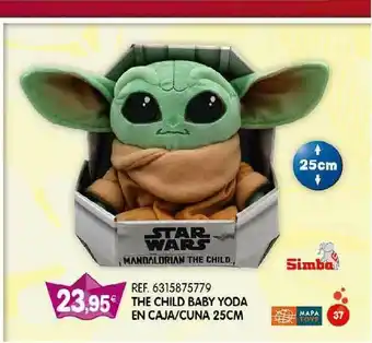 Juguetilandia The Child Baby Yoda En Caja-Cuna 25cm oferta