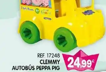 Juguetilandia Clemmy Autobús Peppa Pig oferta