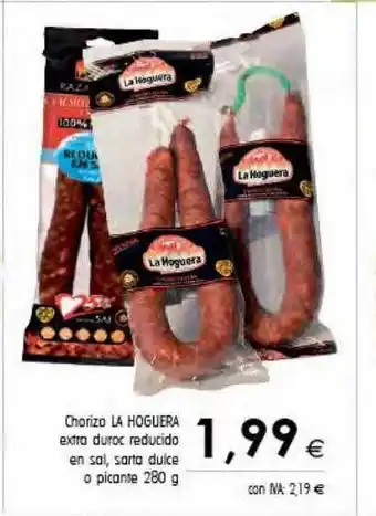 Cash Ifa Chorizo la hoguera extra duroc reducido oferta