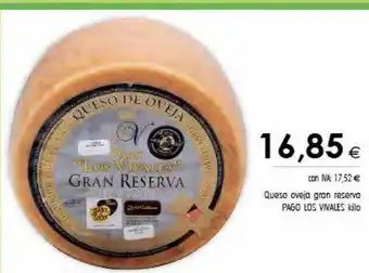 Cash Ifa Queso oveja gran reserva pago los vivales oferta