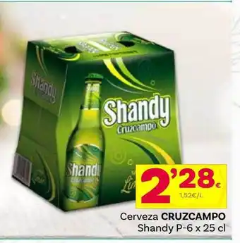 Supermercados Dani Cerveza cruzcampo shandy oferta