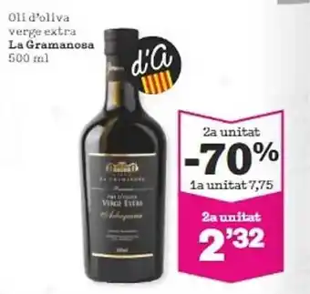 Sorli 2a unitat -70% oli d'oliva verge extra la gramanosa oferta