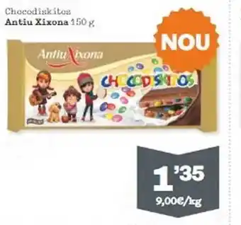 Sorli Chocodiskitos antiu xixona oferta