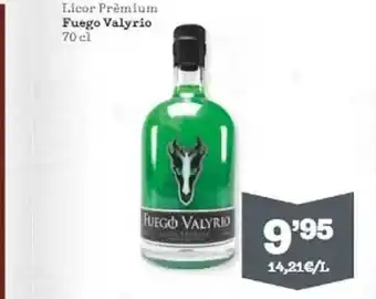 Sorli Licor prèmium fuego valyrio oferta