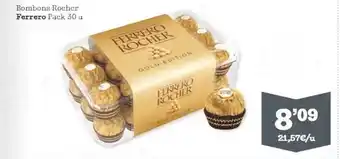 Sorli Bombons rocher ferrero pack 30 oferta