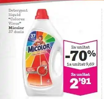 2a unitat -70% detergente líquido