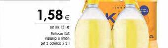 Cash Ifa Refresco kas naranja o limón oferta
