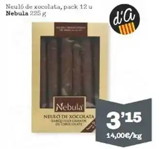 Sorli Neuló de xocolata pack 12 nebula oferta
